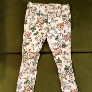 Zara floral pants